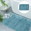 Tapis de bain absorbant l'eau, antidérapant, pour chambre à coucher, salle de bain, douche, en Polyester (Polyester), pour entrée