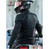 Gants de cyclisme Lei Wing Suit Hommes Quatre Saisons Moto Ce2 Protecteur Anti-chute Coupe-vent Course Réfléchissant Chevalier Livraison Sports O Otg7Q