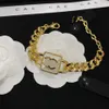 Bracelet plaqué or de luxe Designer de style de luxe concepteur de style luxueux pour hommes bracelet pour femmes