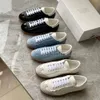 Designer Maison Casual Shoes Rep Sneakers MM6 Margiela Baskets Chaussures en cuir suédé Baskets à semelle en caoutchouc Coutures Chaussures de marche basses confortables