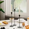 Kerzenhalter im europäischen Stil, Metall-Kerzenständer, modisch, für Hochzeit, Tischständer, 3 Stück/Set