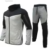 2024 designer fino Mens Sportswear Tech Fleece Calças Tracksuit Sportwear Calça Fatos Soltos Um Zip Homens Camuflagem Mans Tamanho Asiático