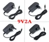 9V 2A DCAC Power Supply ABAP Adapter 110240V Charger Transfer Wall Adapter 55 X25mm USUKAUEU LED Light 1m cable1820651