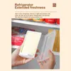 Plates Butter Dish Cutting Storage Box Countertop Refrigerator Crisper Container Seal With Lid Convenient For Kitchen Dining