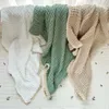 6 Layer Baby Blanket for born Bath Towel Muslin Swaddle Cotton Receive Swaddling Wrap Lace Langer Born Bedding 240322