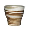 マグカップ手作りのクリエイティブパーソナリティザッカジャパンスタイルセラミックカップ185mlの顔料コーヒーハンドグリップ磁器ドリンクウェア