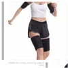 Waist Support Fitness Leggings Women Thigh Sweating Bands Loose Wight Wraps Fat Sleeve Neoprene Adjustable Drop Delivery Sports Outdoo Oti1K