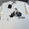 デザイナーの男性Tシャツ女性サマーシャツメンズ通気性Tシャツ高品質ファッションTシャツストリートウェアPirnt Hip Hop Cotton Short Sleeve Megogh CXD240413-8