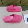 Designer schoenen nieuwe stijl slippers sandaalglaasjes macaron dikke bodem niet-slip zacht bodem mode g huis slipper vrouwen dragen strand flip-flops ins ijs dikke zool