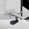 Aircraft Modle 1/100 Model wojownika francuskiego samolotu do domu na prezenty domowe Kolekcja Diecast Plane Metal Aircraft Toys YQ240401