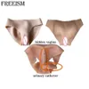 Rilievo del seno Slip intimo in silicone Figa realistica Falso vaginale per crossdress Transgender Transessuali Dargqueen Gay Nascondi sollevamento del pene Glutei 240330