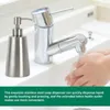 Liquid Soap Dispenser 350ml Bathroom Reusable Hand Pump Bottle Stainless Steel Shampoo Containers