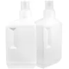 Bottiglie portaoggetti Portabottiglie detersivo per bucato Custodia pratica Custodia vuota portatile per lozione liquida Lavaggio Shampoo da viaggio