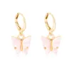 Ear Cuff 10 couleurs papillon oreille manchette boucles d'oreilles bijoux mode acétate édition femmes boucle d'oreille pendentif accessoires livraison directe Dhj36