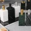 Liquid Soap Dispenser Nordic Foam Bottle Natural Marble Home Bathroom Shampoo Shower Gel Hand Wristband Accessories