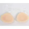 Breast Pad Triangle Shape Realistic Silicone False Boobs Plat Artificial Latex Breasts Forms For Men Transvestism Crossdresser Transgender 240330