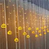 Cordas LED Halloween String Light Decorativo Festival Lanterna de Abóbora DIY Noite Lmaps Festa em Casa Decorações de Presente de Ano Novo YQ240401