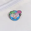 Komödie Animierte Serie Brosche Abzeichen Lustige Abenteuer Geschichten TV Show Emaille Pin Dekoration Rucksack Geschenke Für Kinder Freund Schmuck