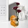 Vases Shaped Vase Small Adorable Cartoon Statue Flower High Strength Shatterproof Container For Desktop Decoration Cute