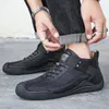 Casual Shoes Waerta Brand Comfort Leather Soft Soled Men Boots Luxury Quality Handmade High Top Ankle Plus Size 38-46