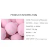 6 Stück Packung rosa Tennisbälle verschleißfeste elastische Trainingsbälle 66 mm Damen Anfänger Übungs-Tennisball für Schulclub 240322