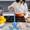 Cuillères porte-œufs à vapeur, cuiseur en Silicone résistant aux hautes températures, accessoires de cuisine, support à vapeur pour faire bouillir et braconner les œufs, ustensiles de cuisine