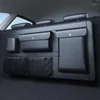 Auto-Organizer, hohe Kapazität, verstellbare Aufbewahrungsbox für Rücksitz, 5 Taschen, Kofferraum, Mehrzweck-PU-Rückseite mit