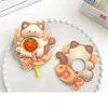 Gift Wrap 10Pcs Bear Pattern Lollipop Decorative Paper Card DIY Packaging Korean Package INS 3D Candy Holder