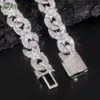 Icecap Custom Necklace White Gold Plated S925 Sterling Silver Chain Excellent Cut d Vvs 1diamond Moissanite Chain Necklace