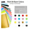 Window Stickers 16-PCS Permanentvinyl Kit - Self-Adhesive Planks Suitable For Home Decor Mugs Ceramics DIY Crafts