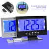 Relógios de mesa relógio digital estação meteorológica display alarme calendário função casa medidor temperatura sem fio umidade de d7c2