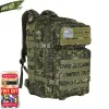 Taschen Neue Große Kapazität Mann Armee Taktische Camo Rucksäcke Military Assault Taschen Outdoor 3P EDC Molle Pack Für Trekking Camping jagd