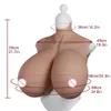 Bröstdyna tgirl z cup Big Silicone Breast Forms Breast Plates Fake Boobs Artificial Chest Fake Boobs Tit Cosplay Costumes For Transgender 240330