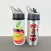 Bouilloire à Sublimation vierge, bouteille d'eau de 600ml, 20oz, bricolage avec couvercle à bouche d'aigle, fret maritime, vente en gros