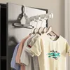 Hangers Foldable Magic Clothes Hanger Portable Jacket Hole Rack Travel Outdoor Drying Closet Wrinkle Free Organizer