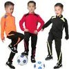 Pantalons de maillot de football d'hiver Ensemble de course Sportswear Jeunes enfants Uniformes de formation de football Enfant Football Survêtements Costumes de sport 240315