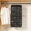 Storage Bags 80 Grids Bag Double-sided Jewelry Ornaments Organizers Hanging Sorting Earrings Ring Necklace Dustproof Box