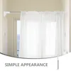 Shower Curtains Clothes Rail Drapery Rods Wardrobe Bar Rack Cupboard Bars Adjustable Closet Stainless Steel Multi- Hanging