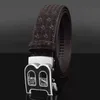 Belts High quality designer belt mens letter slide buckle genuine leather belt luxury brand 3.5cm fashionable headwear home furnishings Q240401