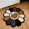 Alfombra moderna y sencilla para sala de estar, alfombra de felpa suave y redonda para niños, alfombras decorativas de gran área lavable para el hogar 240401