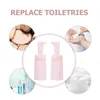 Opslag Flessen 2 Stuks Fles Lotions Reizen Schuim Pomp Dispenser Zeep Huidverzorging Product Container Het Huisdier Schuimende Mini Cosmetiqueras