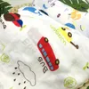 Filtar baby filt swaddle wrap för född bambu bomullsbäddsdue bad muslin mjuk andas 120 120 cm barn bo