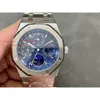 Keramisk vitfas Mekanisk klocka Herrarmband 41mm10.5mm APS Automatisk Moon Bezel Cal5134 Titta på Superclone Mens Calender 26579 Movement Perpetual 914