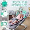 Baby barnvagn Arch Toy Baby Crib Mobile Hanging Rattle Toys Rotating Ball Teether Music Spädbarn Aktivitet Sensorisk utveckling Toys 240327