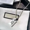 Necklace Designer For Women Fashion Designers Necklaces Trendy Pendant Chain Gift Mens Jewelry with Box