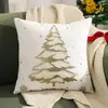 Pillow 45cm Christmas Cover Merry Decorations For Home Xmas Ornaments Year Gifts