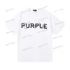 Roxo Marca Camisetas Designer T-shirt Olor Impresso Algodão Solto Casual Medo de Homens e Mulheres T-shirt de Manga Curta Essentialsweatshirts Roxo Marca Jeans 293