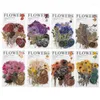 Hediye Sargısı 320 Parça Preslenmiş Çiçek Tema Sıkıştırıcıları Set kurutulmuş çiçekler reçine çıkartmaları Çiçek Botanik Gazetecilik