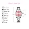 Orologi da polso Orologio delle migliori marche Orologi casual da donna di lusso Orologio da polso con strass per donna impermeabile