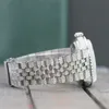 Diamond męski w pełni mrożony data nadgarstka Moissanite Hip Hop zegarki szwajcarskie automatyczne zegarki zegarki ręcznie robione